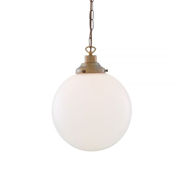 Opal Globe 30cm Pendant Light | Yerevan - Image 3